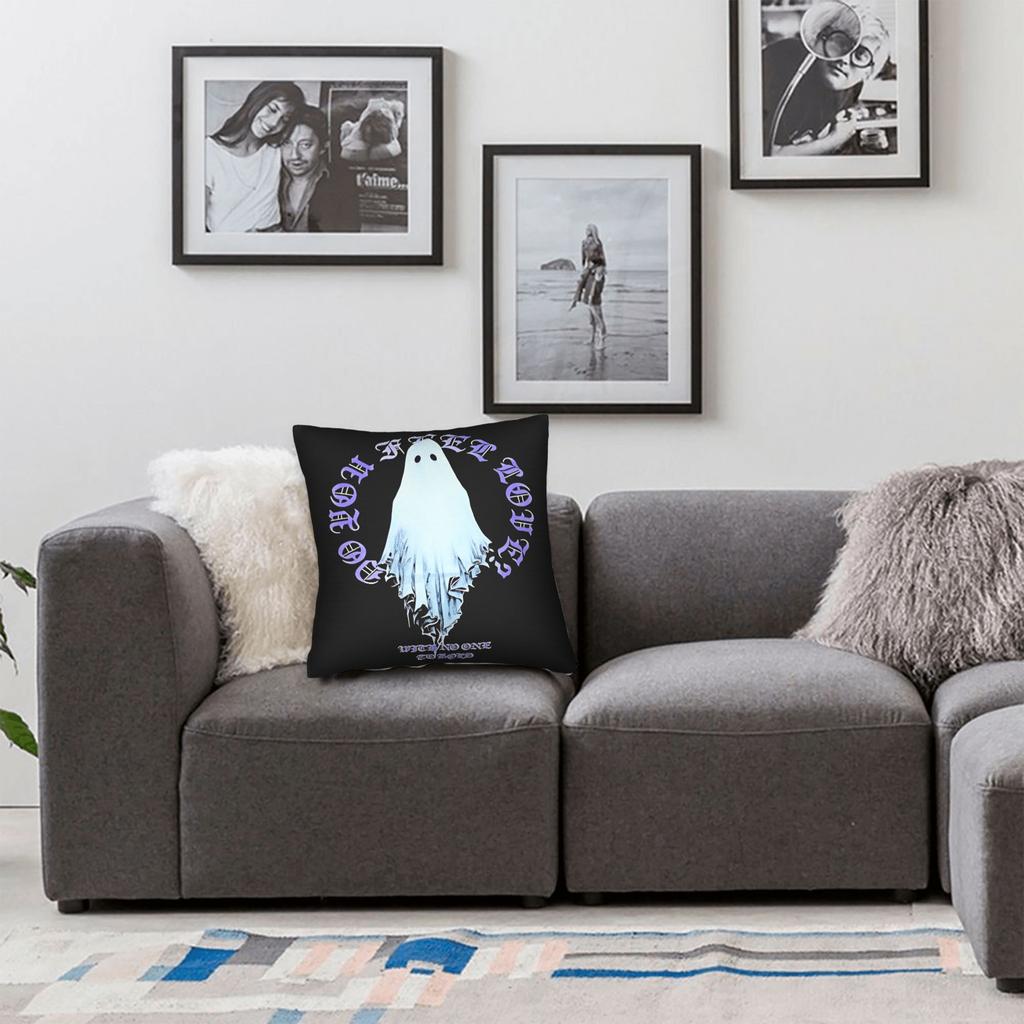 Bads Omensss Do You Feel Love Tour Pillow Cover Custom Cushion Cover Vintage Pillow Case For Sofa Couch Bed Living Room