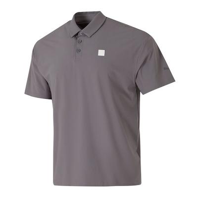 Fashionable Simple Comfortable Loose Cool Sun Protection Breathable Short Sleeve Polo Shirt Men Polo Shirts Gray 689290-71