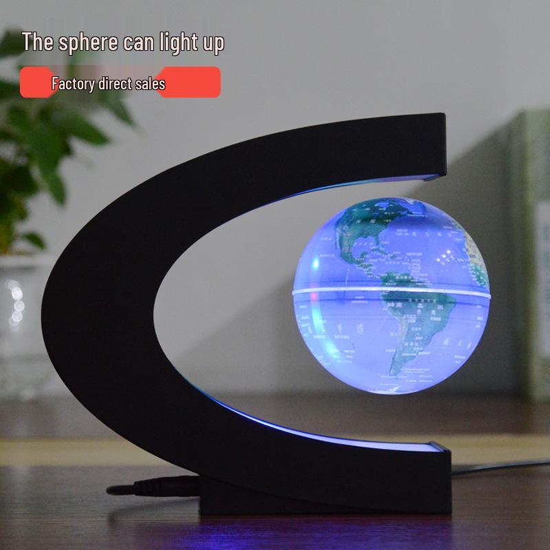 Magnetic Levitation 3-inch Globe - Creative Home Decor and Graduation Gift
