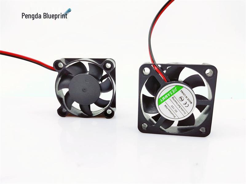 24V 4CM High-Speed Silent Computer Fan with Oil-Impregnated Double Ball Bearings