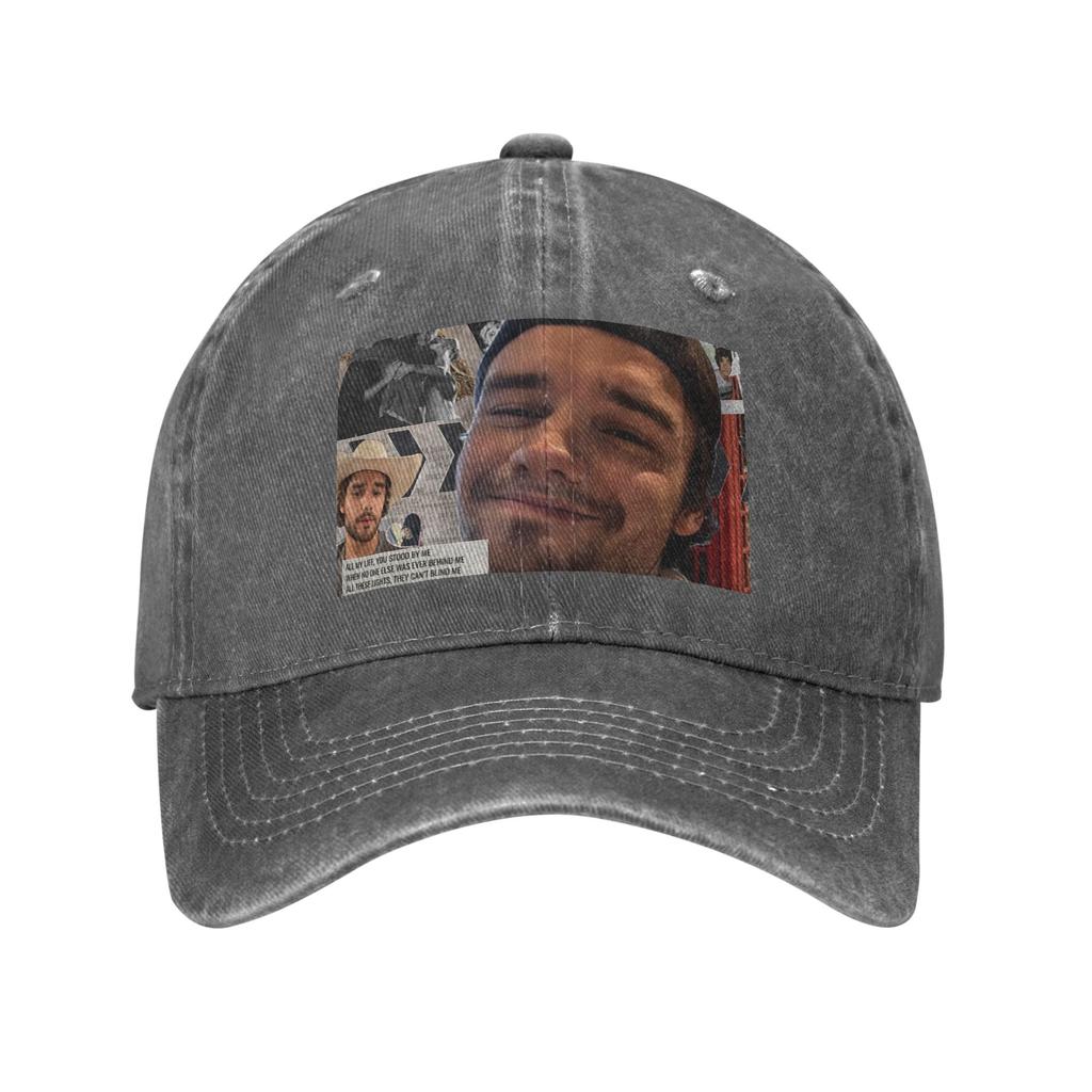 Liam Payne Fotokollage Baseballkepsar Mode Tvättad Denimkeps Utomhus Keps Hip Hop Baseball Cowboyhatt för Unisex Kvinnor