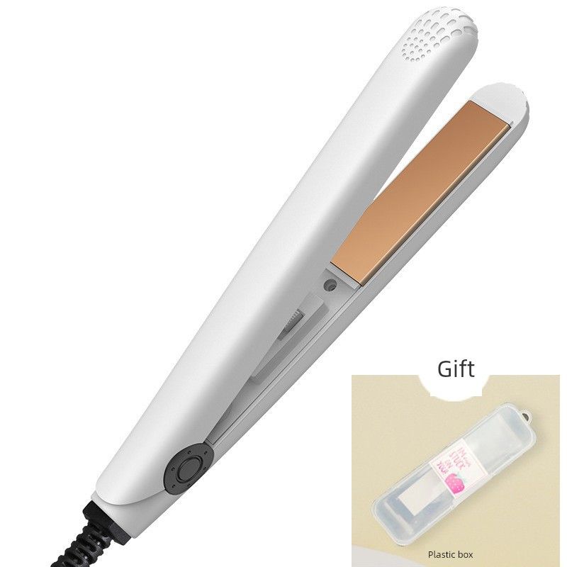 Hair Curler Men Special Hair Curler and Straightener Dual-Use Hair Straightener Fluffy Perm Handy Gadget Boys Mini Small Electric Hair Straightener