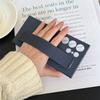 Handheld Silicone Elastic Wrist Strap Hard PC Phone Case For Samsung Galaxy S25 S24 S23 Ultra Plus Matte Clear Shockproof Cover