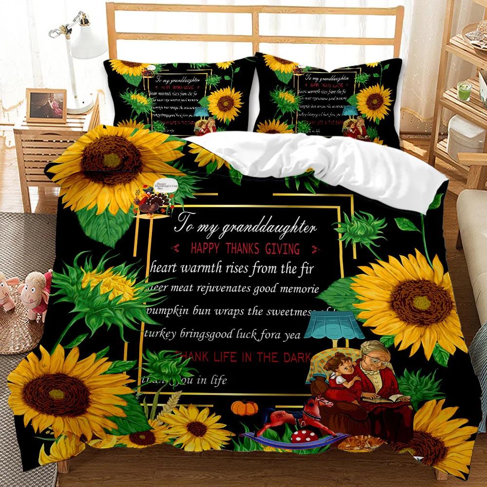 Super Soft Comfortable 3d Bedding Set Happy Christmas Reactive Print Snowflake Deer Duvet Set King Size Merry Christmas Bed Set