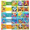 3 In 1 Cartoon Puzzle Book Baby Educational Toy Puzzle Folding Dinosaur Animal Travel Game Early Education Toy Gifts