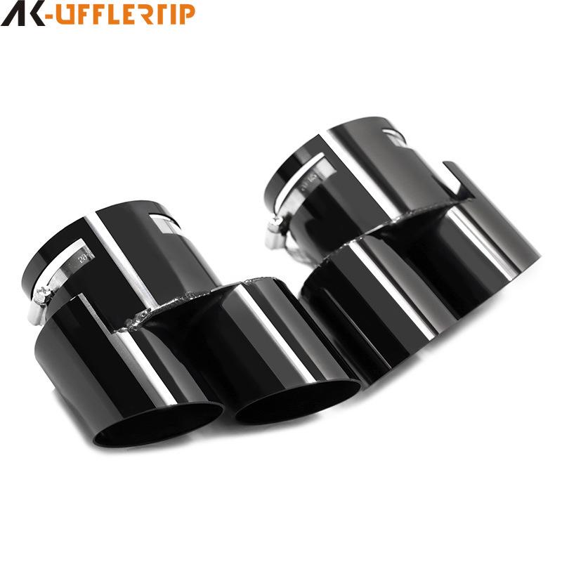 Original Add-on Muffler Tailpipe for BMW X5, X6, X7 G05, G06, G7 - Easy Non-destructive Installation