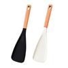 1/2Pcs Silicone Spatula Cooking Spoon With Wooden Handles Multi-Function Spoons Nonstick Spatulas For Baking Cooking And Mixing
