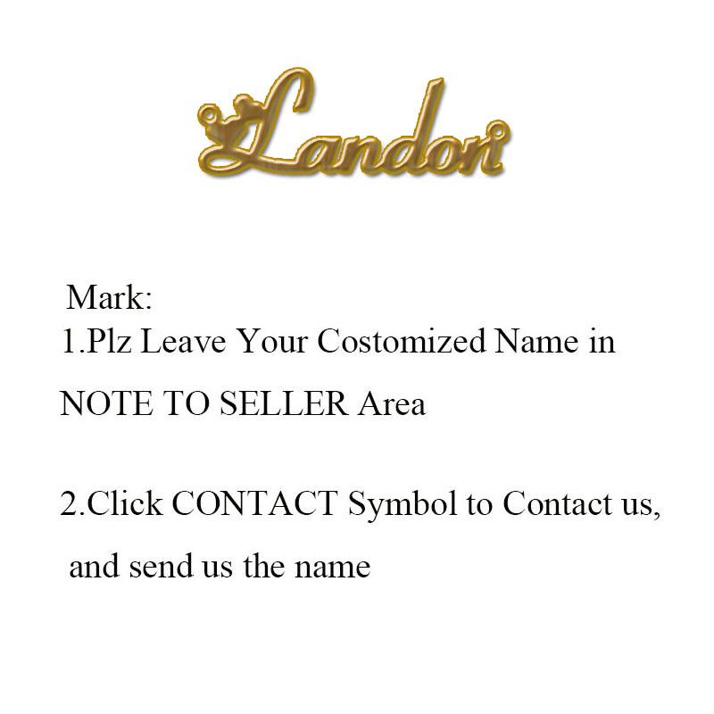 Stainless Steel Necklace Personalized Letter Gold Choker Necklace Pendant Nameplate Gift