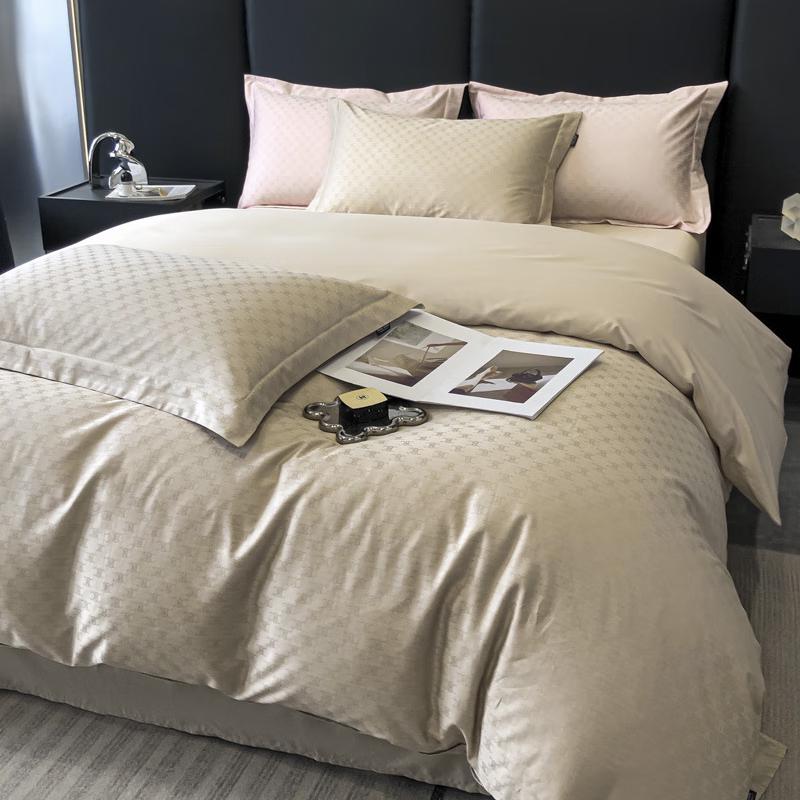 Lilang 200TC 4-Piece Flat Sheet Bedding Set