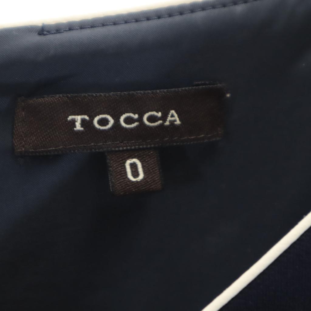 TOCCA No sleeve Knee-length dress Navy Women Used
