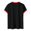 Women Casual V Neck Short Sleeve T Shirt Letter Print Loose Fit Lightweight Soft Fabric Comfortable Summer Top