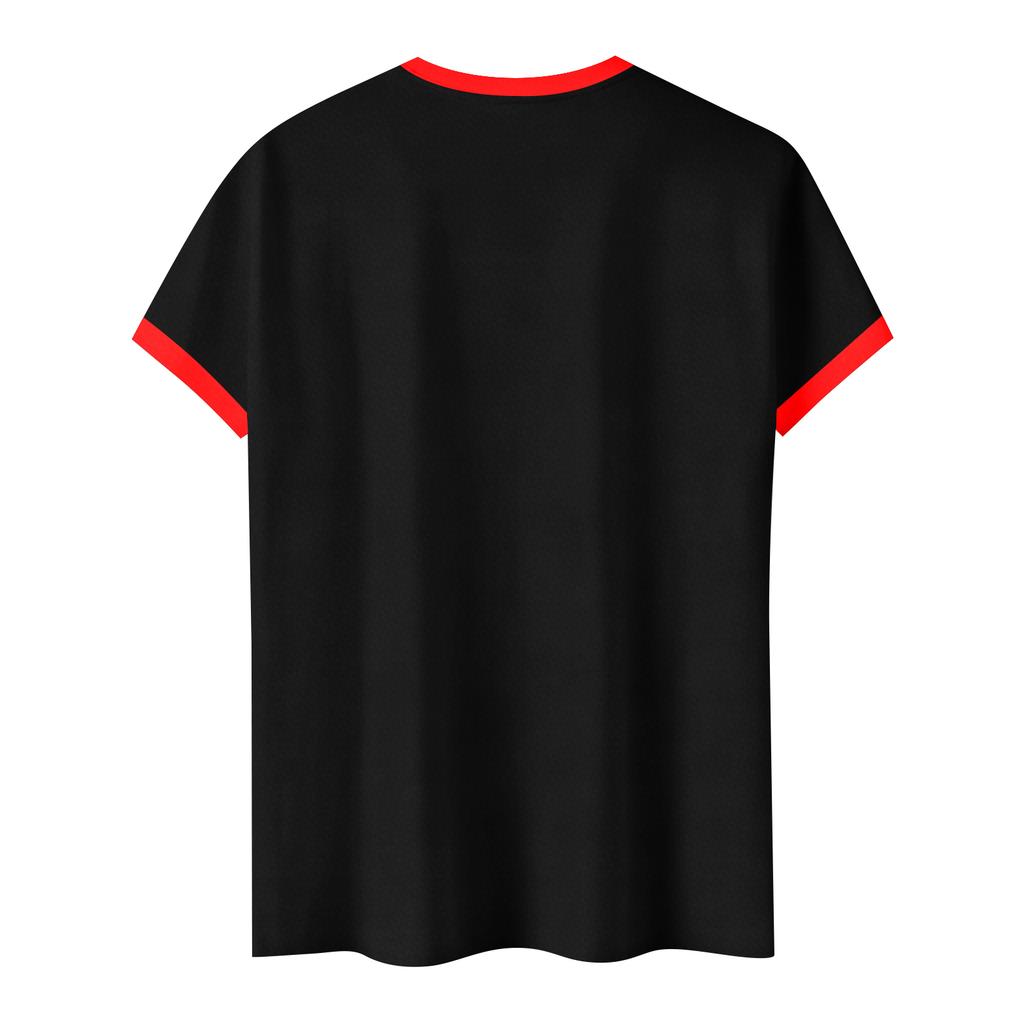Women Casual V Neck Short Sleeve T Shirt Letter Print Loose Fit Lightweight Soft Fabric Comfortable Summer Top