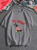 Russian Animation Nu Pogodi Fun Pattern Fashion Printed Tshirt Unisex Casual Streetwear Springsummer Cotton Unisexs Tshirt