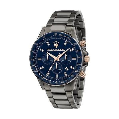 Sfida Chronograph Nerezová ocel Modrý ciferník Quartz R8873640001 100M Pánské hodinky