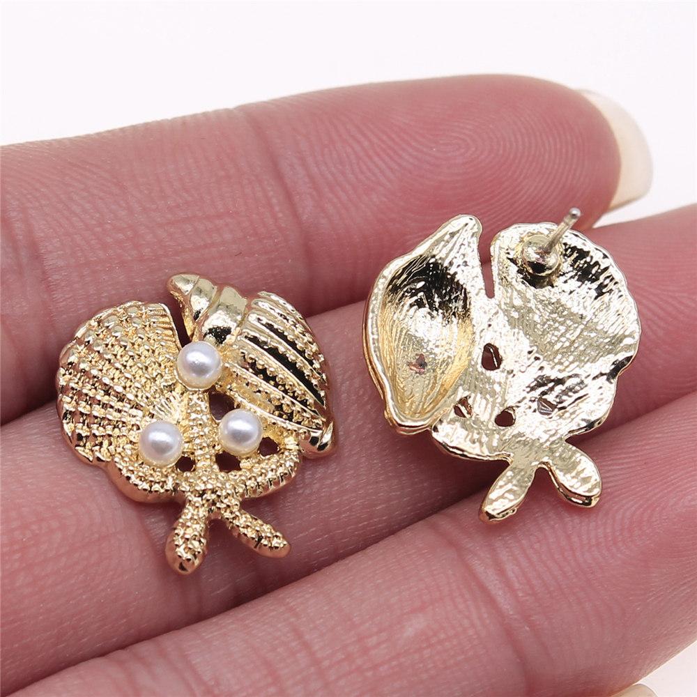 Ohrstecker Pentagramm Traumfänger Vintage Schmuckzubehör QE023