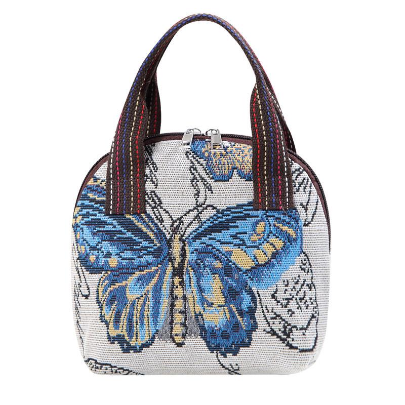 Woven Ethnic Women’s Handbag: Versatile Bag for Work, Shopping, or as a Stylish Mommy Tote