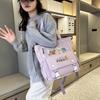 2025 Fashion Trend Texture Large Capacity Shoulder Bag Autumn and Winter New Tote Bag Casual Women Messenger Bag