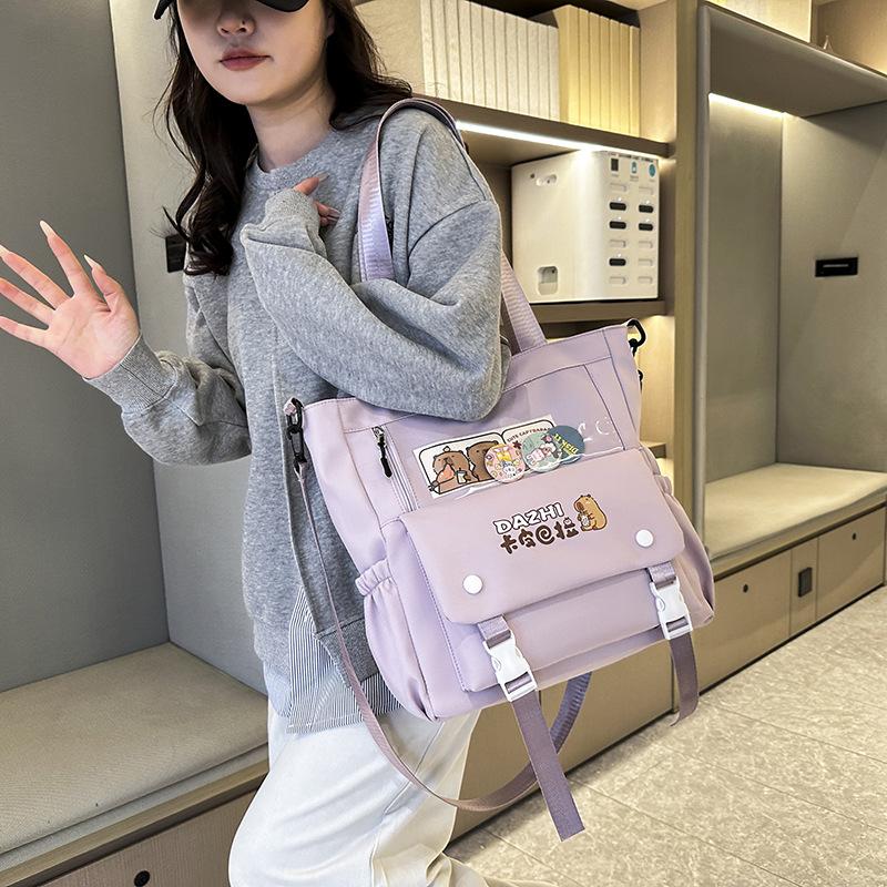 2025 Fashion Trend Texture Large Capacity Shoulder Bag Autumn and Winter New Tote Bag Casual Women Messenger Bag