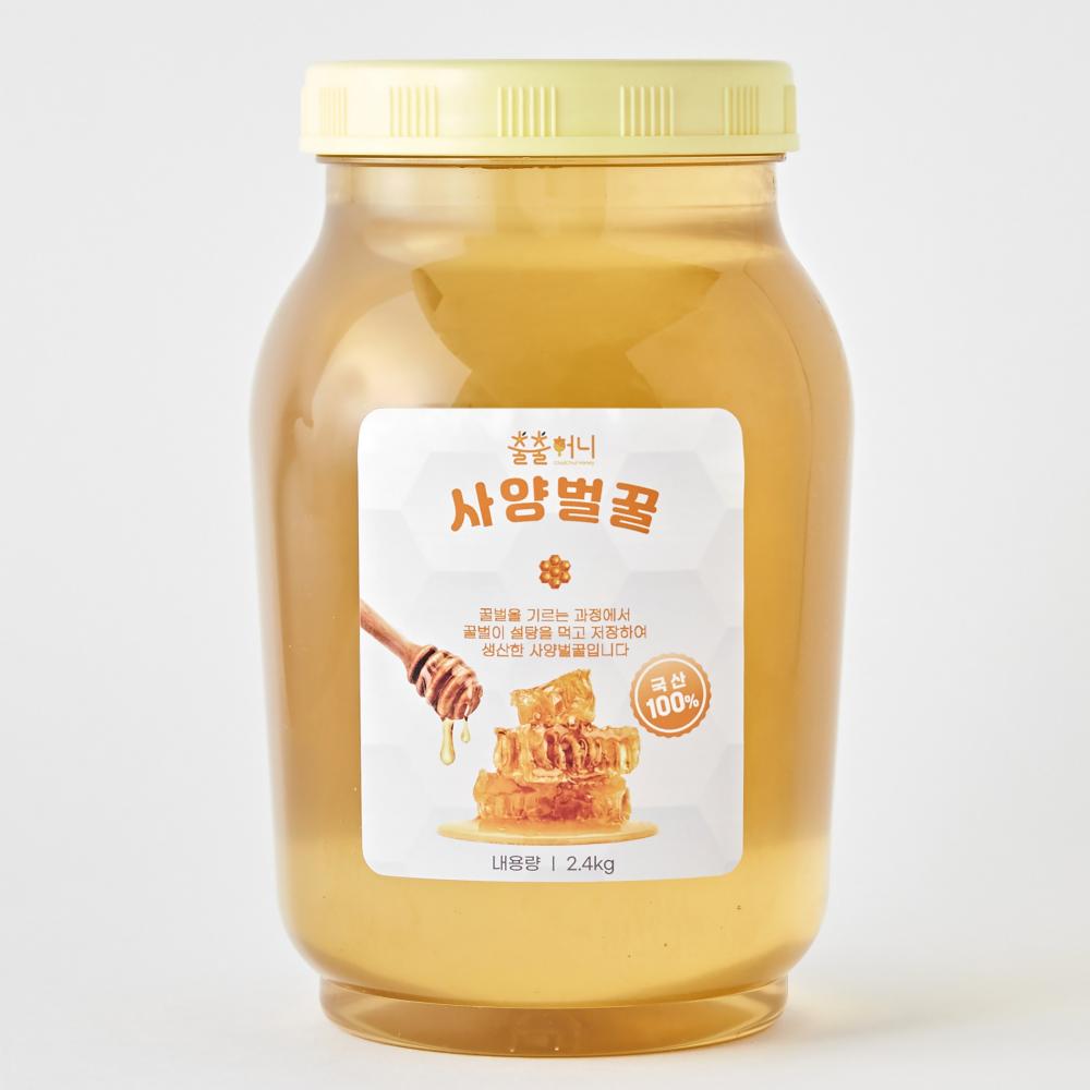 Chulchul Honey 100% Domestic Pure Sugar-fed Honey 1 pcs 2.4kg