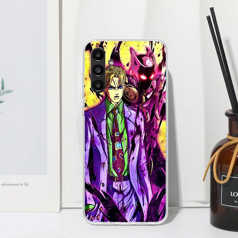 

JoJo Kira Yoshikage Killer Queen Phone Case For Samsung Galaxy A17 A37 A57 A16 A26 A36 A56 A15 A25 A35 A55 A14 A24 A34 A54 A13 A Samsung A07
