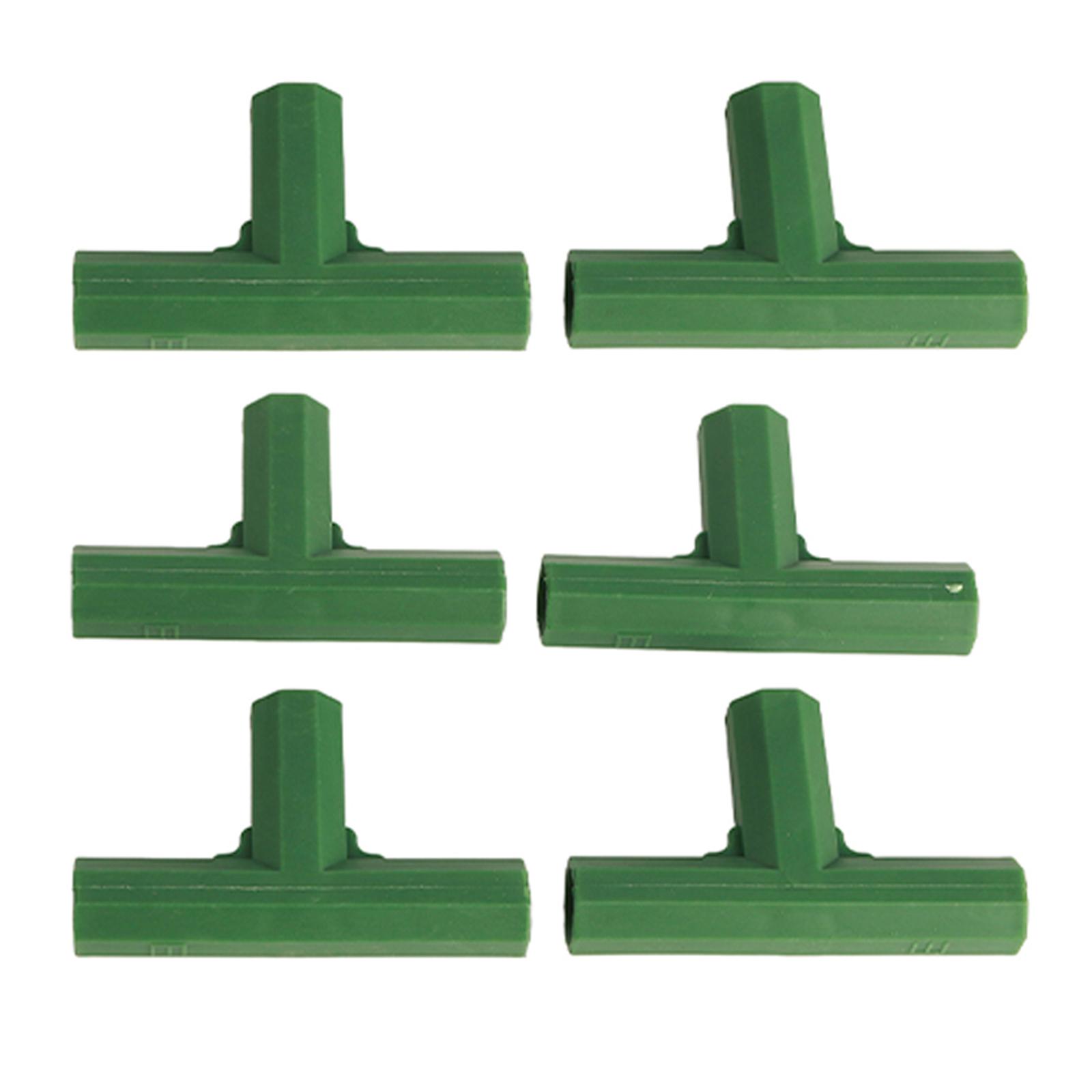 

12 ШТ 16 мм Садовий З єднувач Каркаса Пластикові З єднувачі Каркаса Теплиці для Винограду Сонцезахисний Навіс Опори для Рослин Type 6