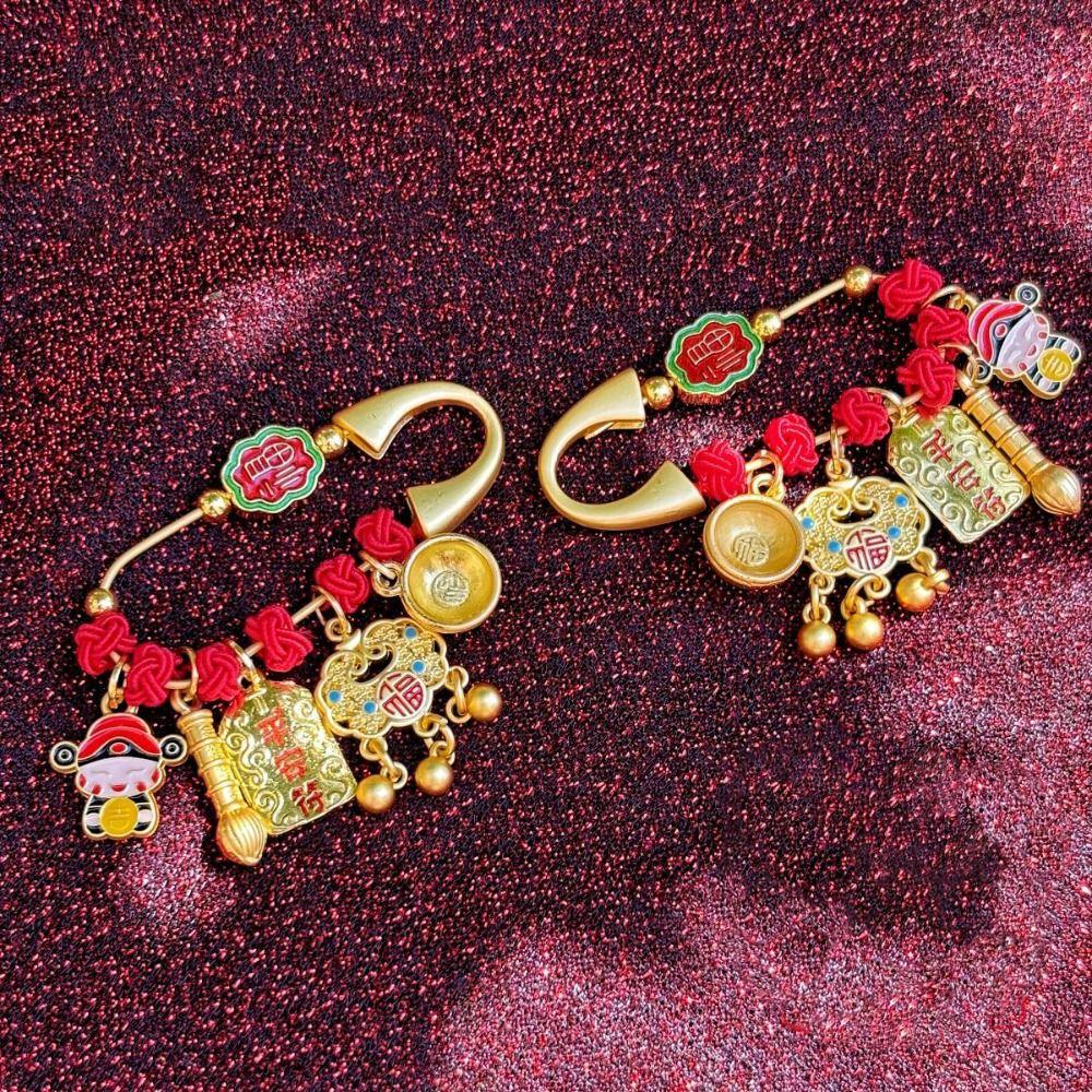 Gold Zodiac Brooch Pendant Best Wishes Sand-plated Ornaments Fashion Guardian Brooch  Newborn Baby