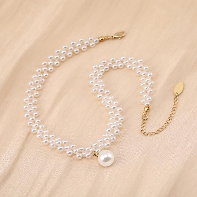 

И Модное Шикарное Жемчужное Колье-Чокер Для Женщин С Эксклюзивным Дизайном, Идеальное Для Повседневной И Официальной Одежды