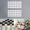 32Pcs/sheet Synthetic Filter Paper Stickers 20 Mm Filter Disc Mushroom Applied Under Wide Mouth Jar Lid for Mushroom Cultivation
