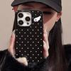 Cute Star Angel Wings Black Phone Case For Samsung S25 S24 Ultra S23 Ultra S22 S21 S20 Plus Note 20 S24FE S23FE Silicone Cover