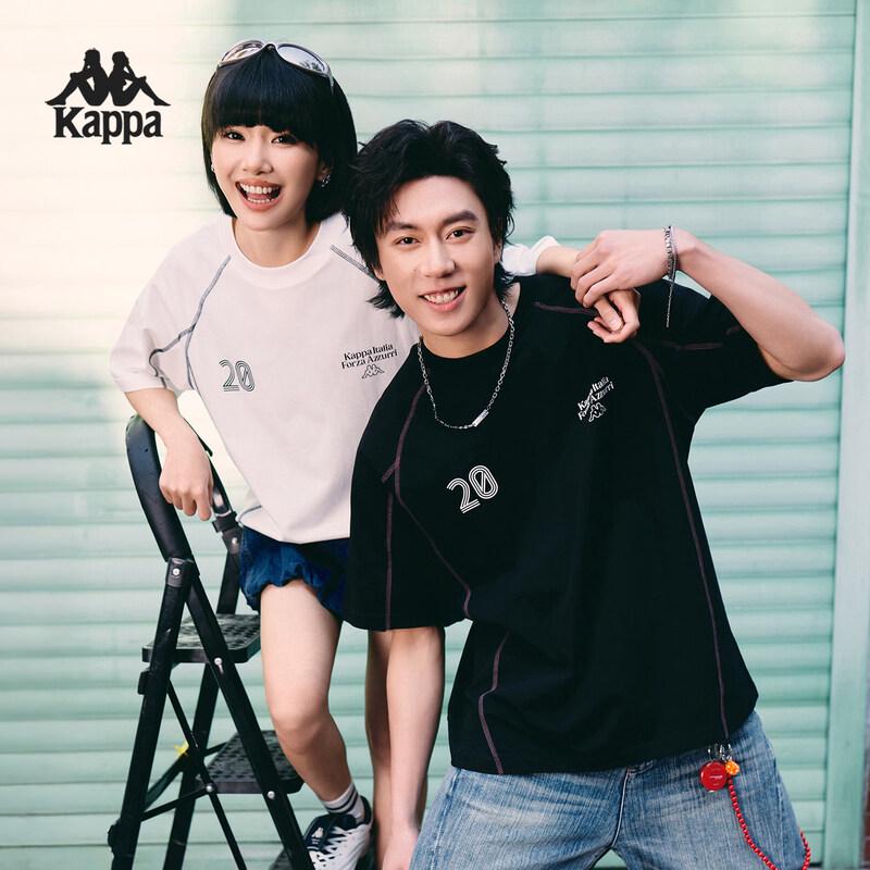 Kappa Unisex Back-to-Back Short Sleeve T-Shirt K0GX2TD40D XL 5300₽