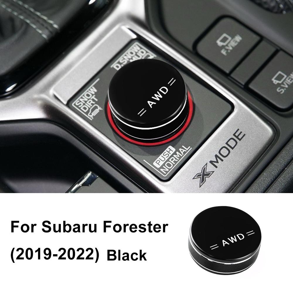 AC knob Covers for Subaru Forester XV 2018 2019 2020 2025 2025 Car Air Conditioner Ring Gear Shift Switch Knob Interior Trim