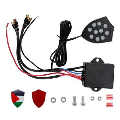 12 V-24 V Evrensel 10 Ses Müzikal Elektronik Korna Denetleyici Regülatörü Monitör Otomobil Modifikasyonu