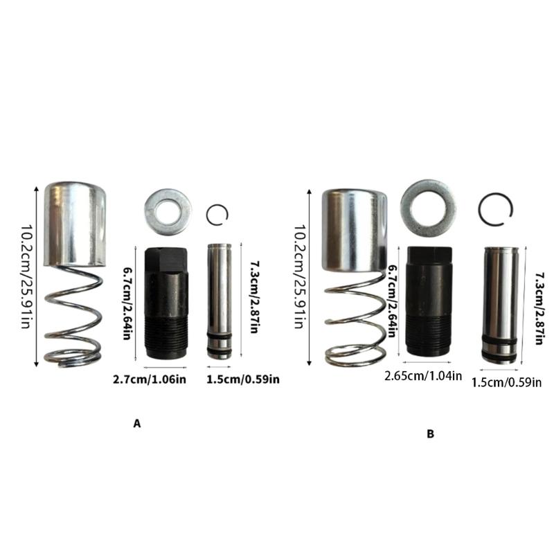 Horizontal Jacks Parts 3Tons Universal Threaded High Hardness Repair Kit Auto Hydraulic Jacks Oil Pump Parts Vehicle Repair