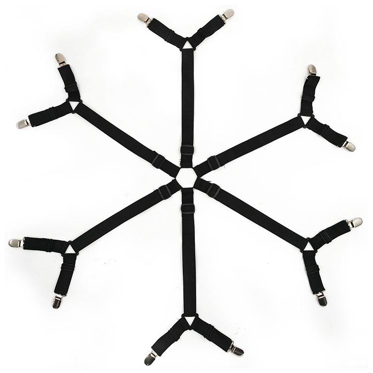 Adjustable Anti-Slip Bed Sheet and Tablecloth Fixing Clips