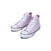 Converse Chuck Taylor All Star Round Toe Comfortable Durable Breathable High Top Canvas Shoes Kids Sneakers Purple A08118C