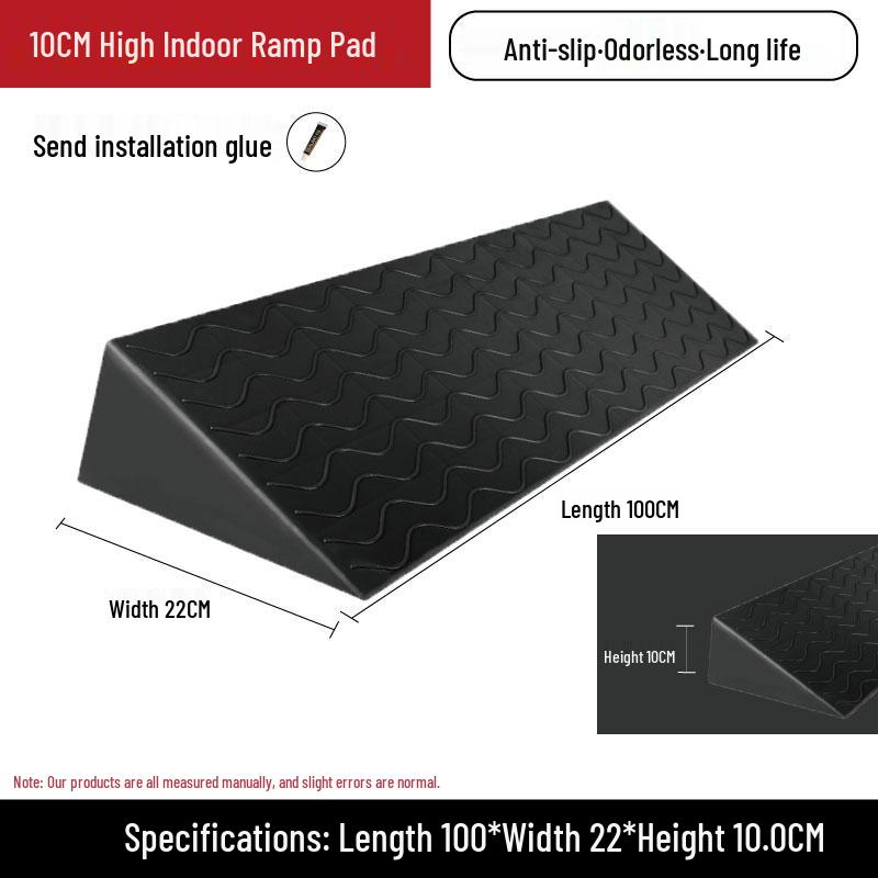 Threshold Uphill Ramp Mat for Indoor Sweeping Robots