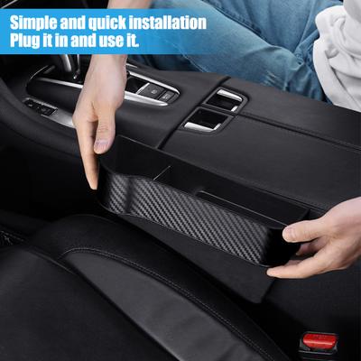 Center Console Car Quick Storage Box Car Installation Multi Storage Organizer Compartments Seat