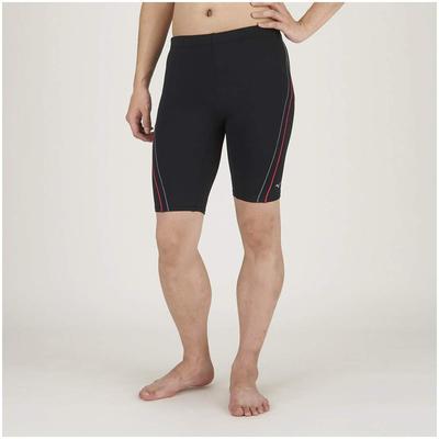 Meia Calça de Ginástica Fitness Pequena Masculina, (Caloroso), N2JB0617, Cinza, Tamanho