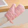 4 Stück/Set Hitzebeständige Herz Ofen Backhandschuhe Set Rutschfeste Isolierte Handschuhe Schüssel