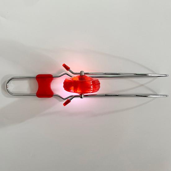 1/3Pcs Retro Gyro Wheel Toy Stress Relief Light Up Rail Twirler LED Magnetic Track Spinning Top Fidget Toy Kids Boys Girls Adults Birthday Gift