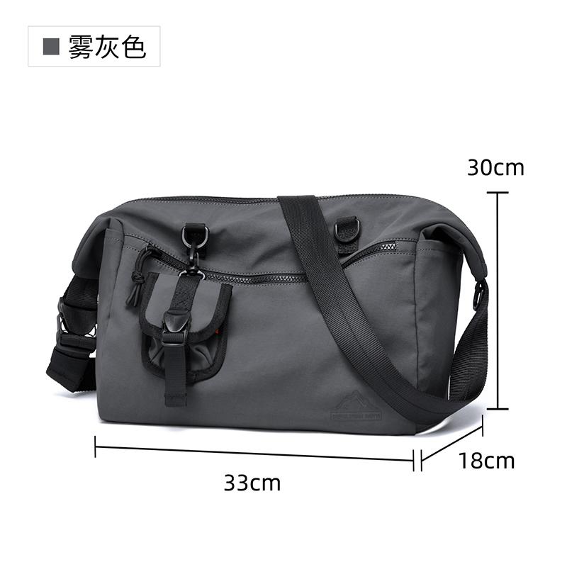 MOYYI Korean Style Men Messenger Bags Women Travel Casual Large Hobo Bag Waterproof Nylon Laptop Crossbody Shoulder Bag