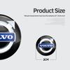 8/12Pcs Car Logo Door Shock Absorbing Pad Gasket Sticker For Volvo S80 V90 V70 C30 XC60 S60 XC90 XC40 FH500 V50 V60 V40 FH16 S90
