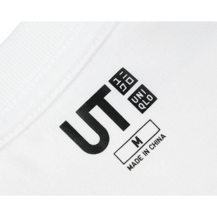 UNIQLO Character Background Pattern Printed Short Sleeve T-Shirt Unisex Tops 427946-00