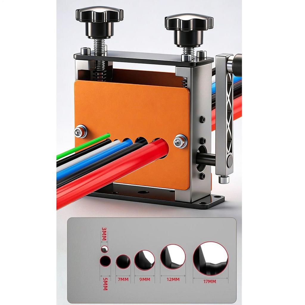 Wire Stripping Machine 0.04-0.67inch 6-Hole Adjustable Automatic Scrap Cable Stripper Copper Aluminum Cable Peeler For Adults