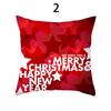 Merry Christmas Cushion Cover Xmas Pillowcase Happy New Year Navidad Santa Claus Red Pillow Cover Ornament Gifts Home Decor