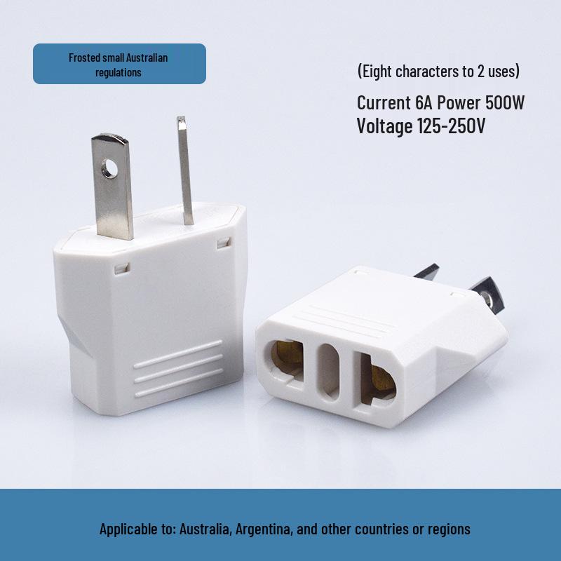 Universal Pure Copper Adapter Plug with Multi-Standard Compatibility