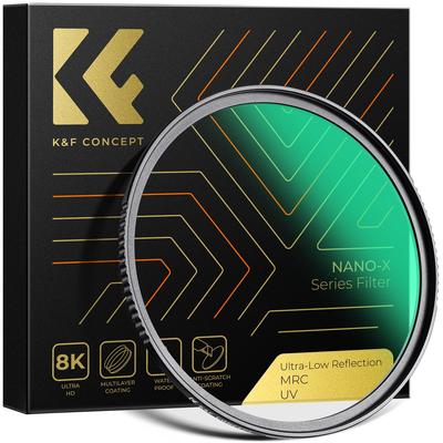 Koncept 95mm UV filtr, ochranný filtr s ultra nízkou odrazivostí pro ochranu čoček, vysoká propustnost, 28 vrstev povlaku na obou stranách optického skla