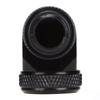Water Cooling Fitting 360 Degree Rotating Computer WaterCooled AntiDropping Hard Tube Connector(Black )
