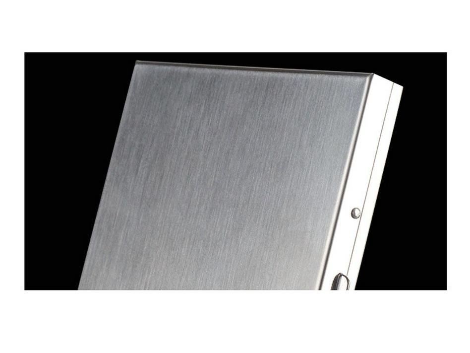 Slim Stainless Steel 13-Capacity Cigarette Case - Minimalist Design for Men