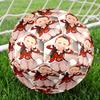 Genshin Impact Print Size 5 Soccer Ball, Standard Match Football for Sports Game and Team Practice, Ideal Gift for Soccer Fans